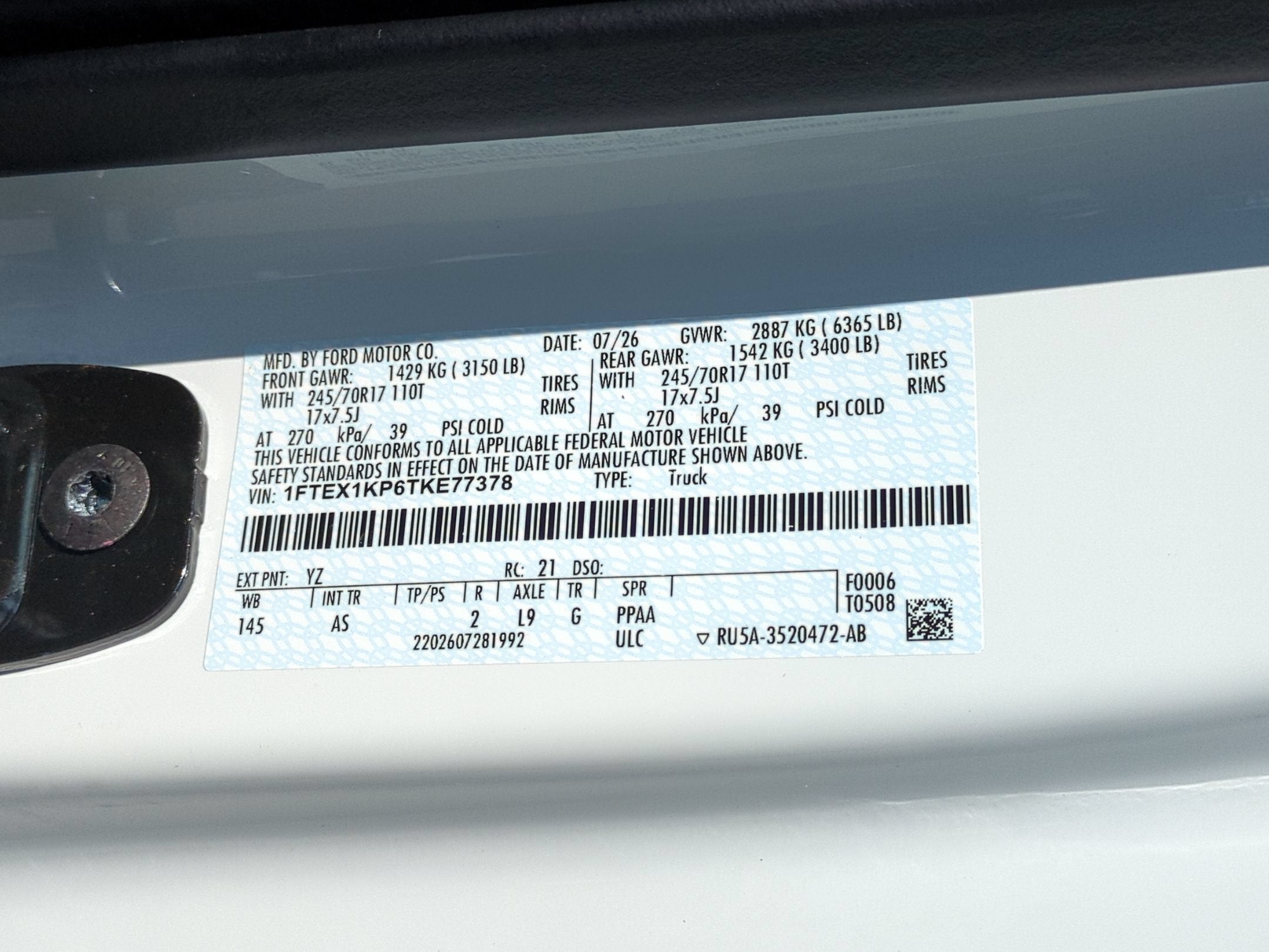 2026 Ford F-150 XL