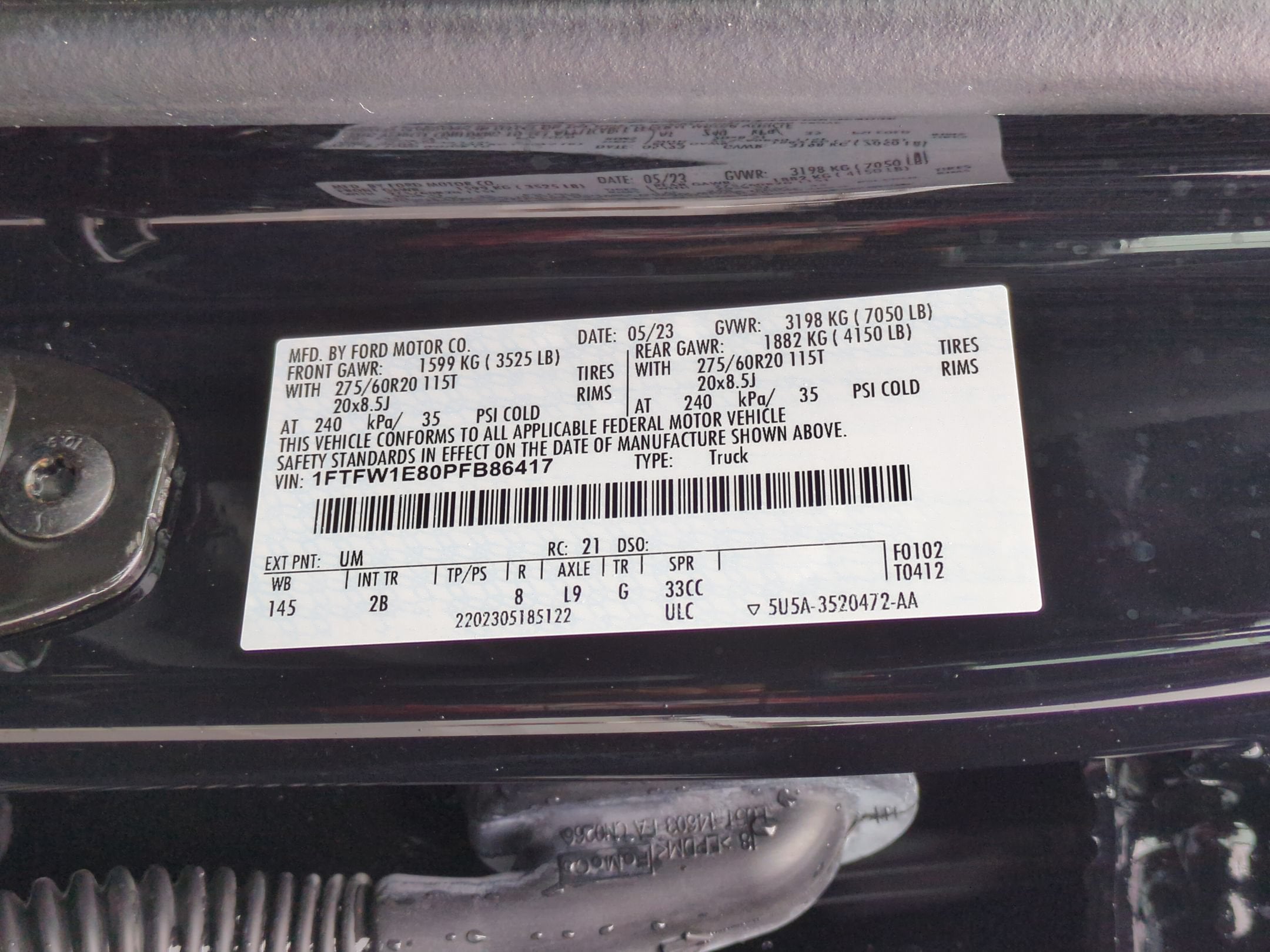 2023 Ford F-150 LARIAT