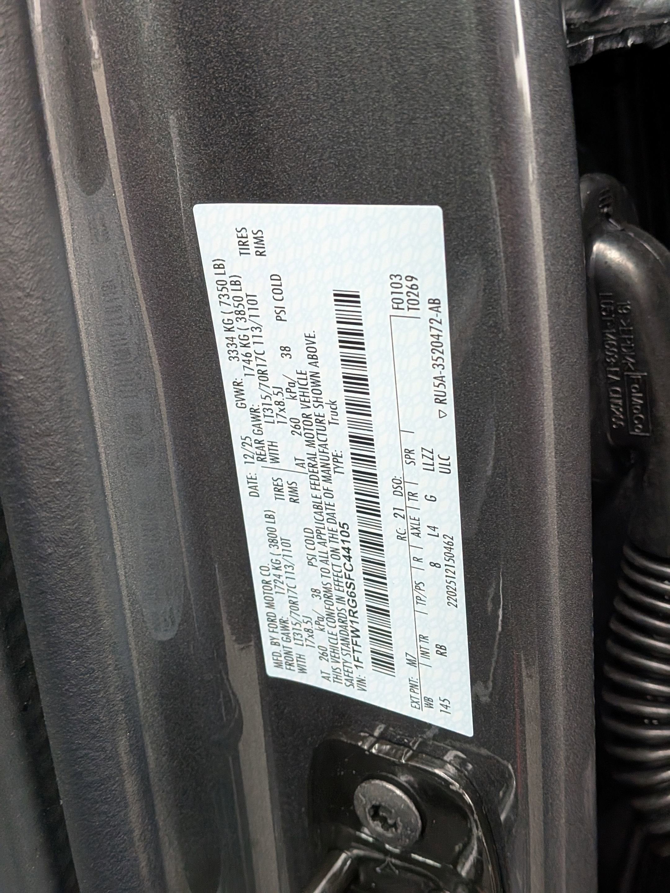 2025 Ford F-150 Raptor