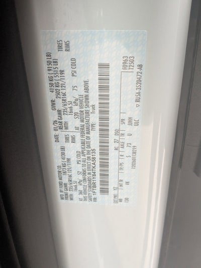 2026 Ford Transit Cargo Van Base