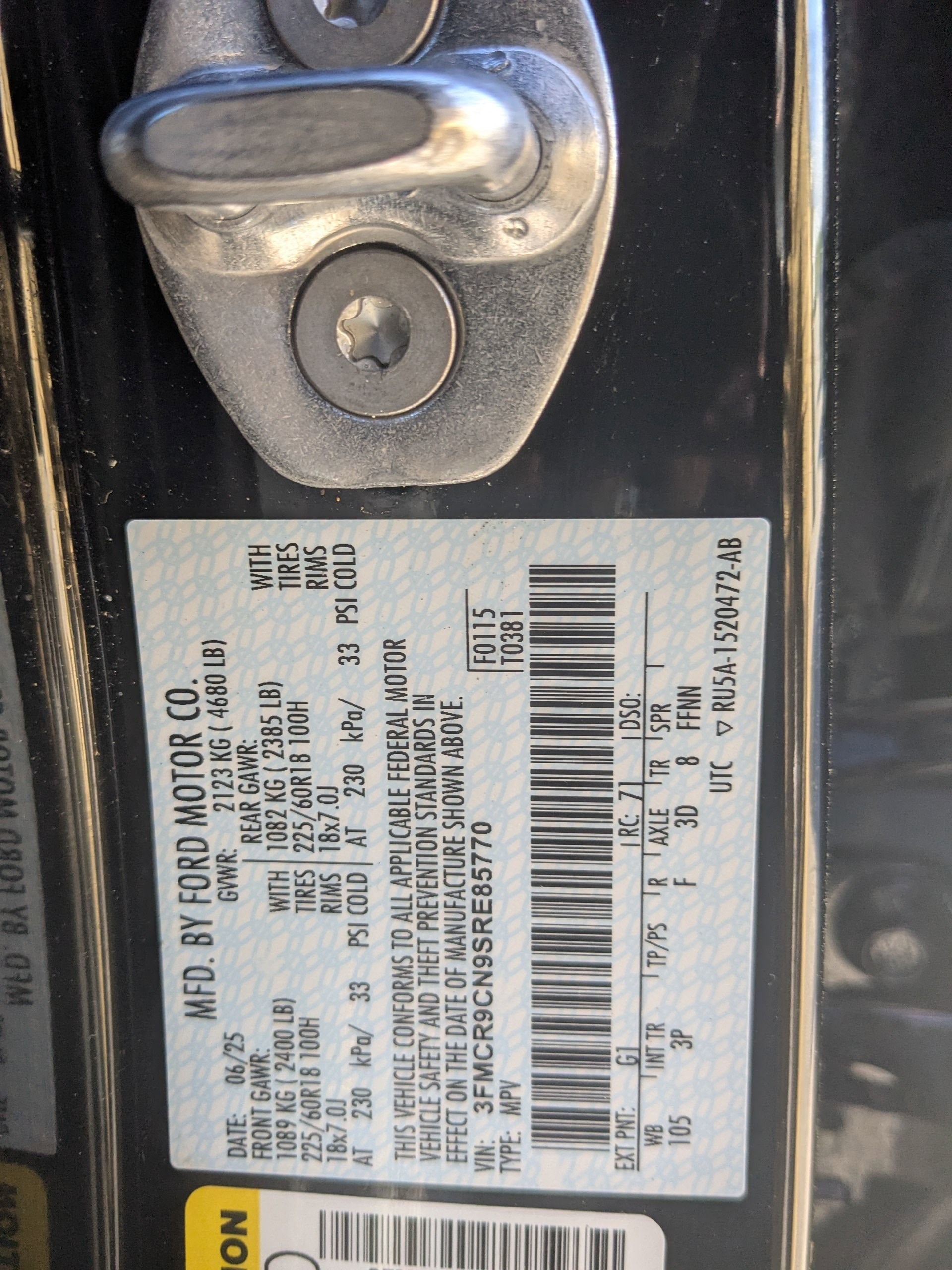 2025 Ford Bronco Sport Outer Banks