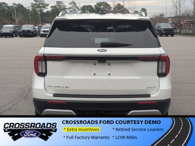 2026 Ford Explorer Platinum - Crossroads Courtesy Demo