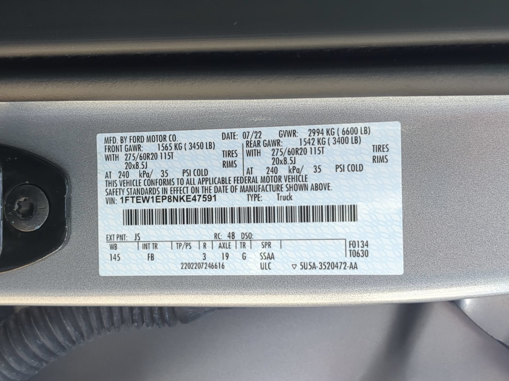 2022 Ford F-150 XLT