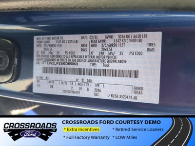 2025 Ford F-150 STX - Crossroads Courtesy Demo