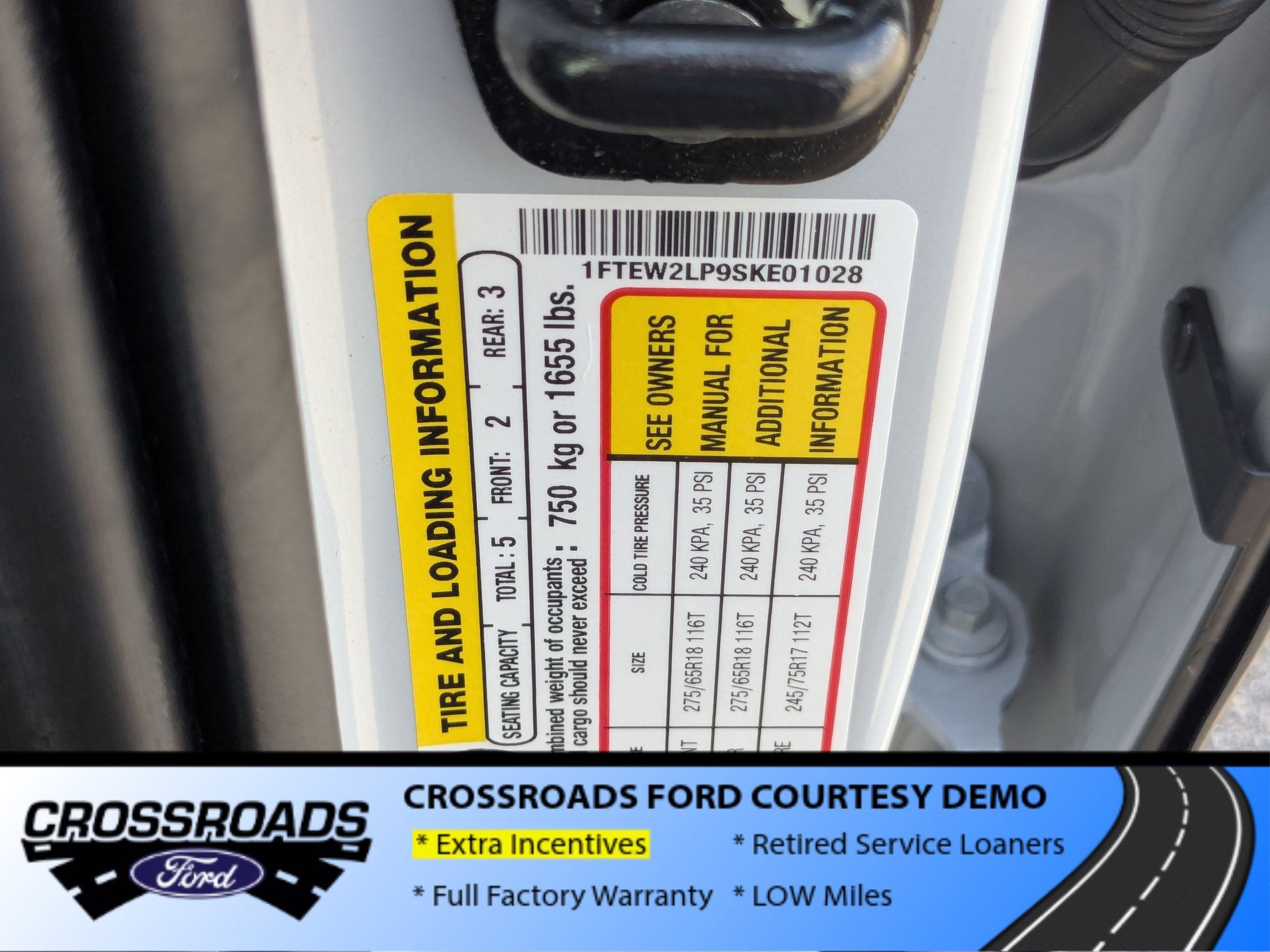 2025 Ford F-150 STX - Crossroads Courtesy Demo