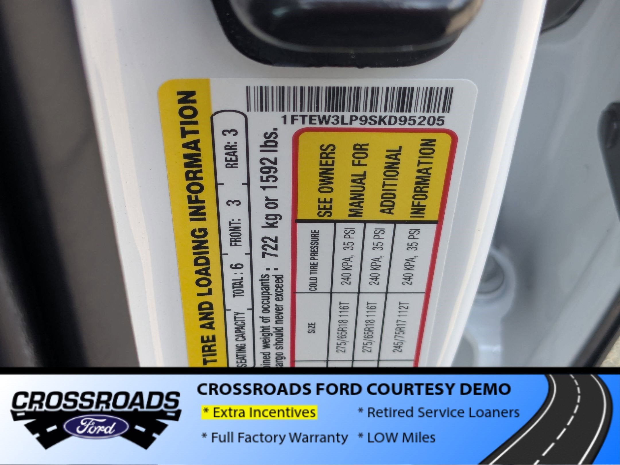 2025 Ford F-150 XLT - Crossroads Courtesy Demo