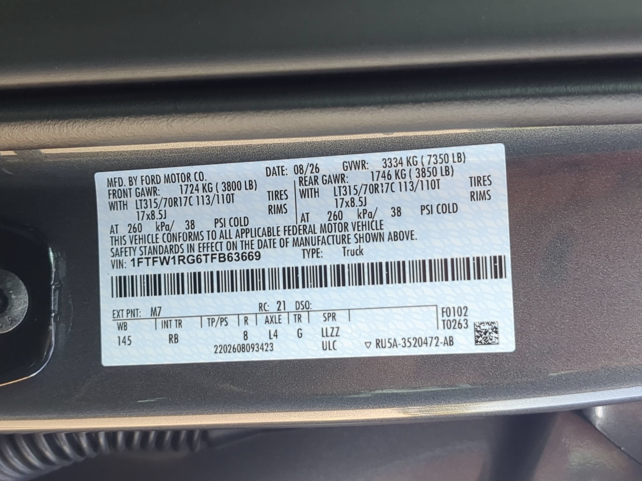 2026 Ford F-150 Raptor