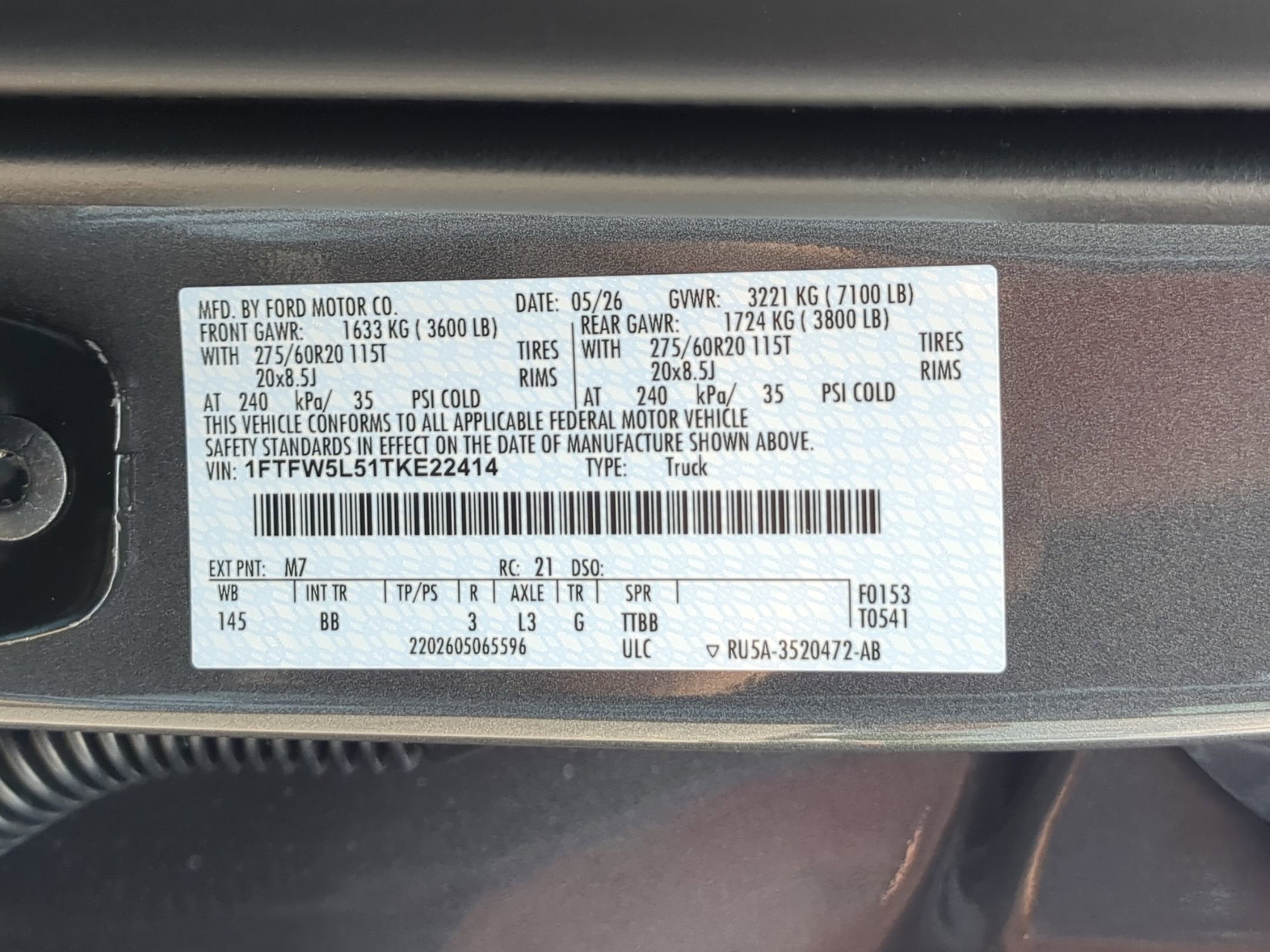 2026 Ford F-150 LARIAT