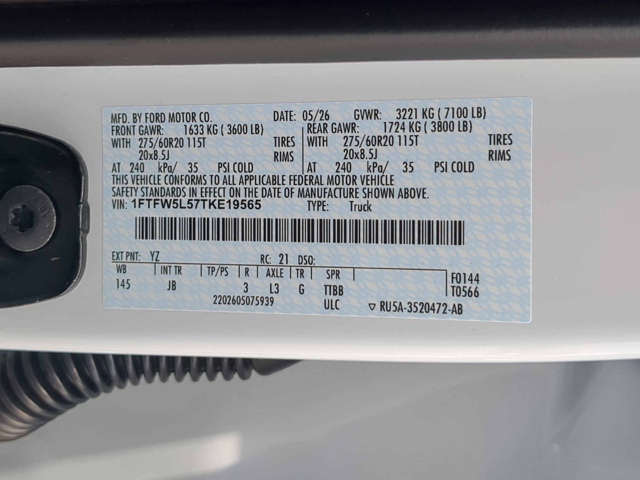 2026 Ford F-150 LARIAT