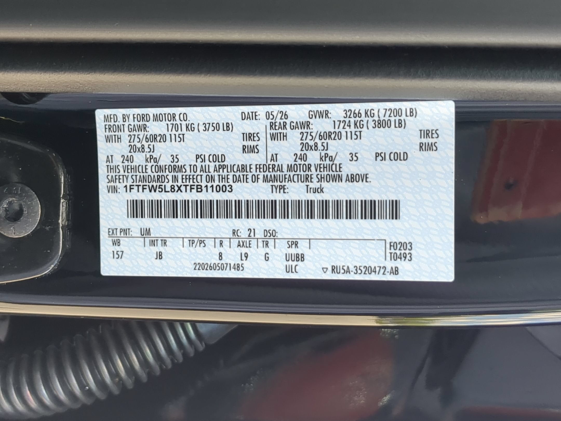 2026 Ford F-150 LARIAT