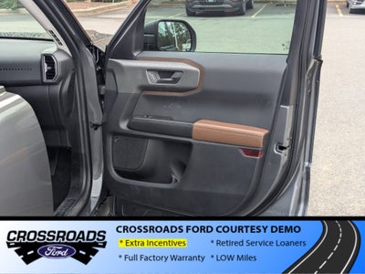2025 Ford Bronco Sport Outer Banks - Crossroads Courtesy Demo