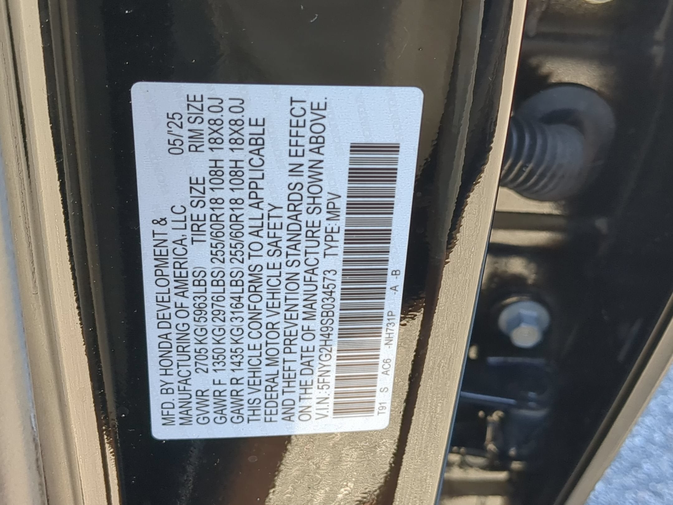 2025 Honda Pilot EX-L