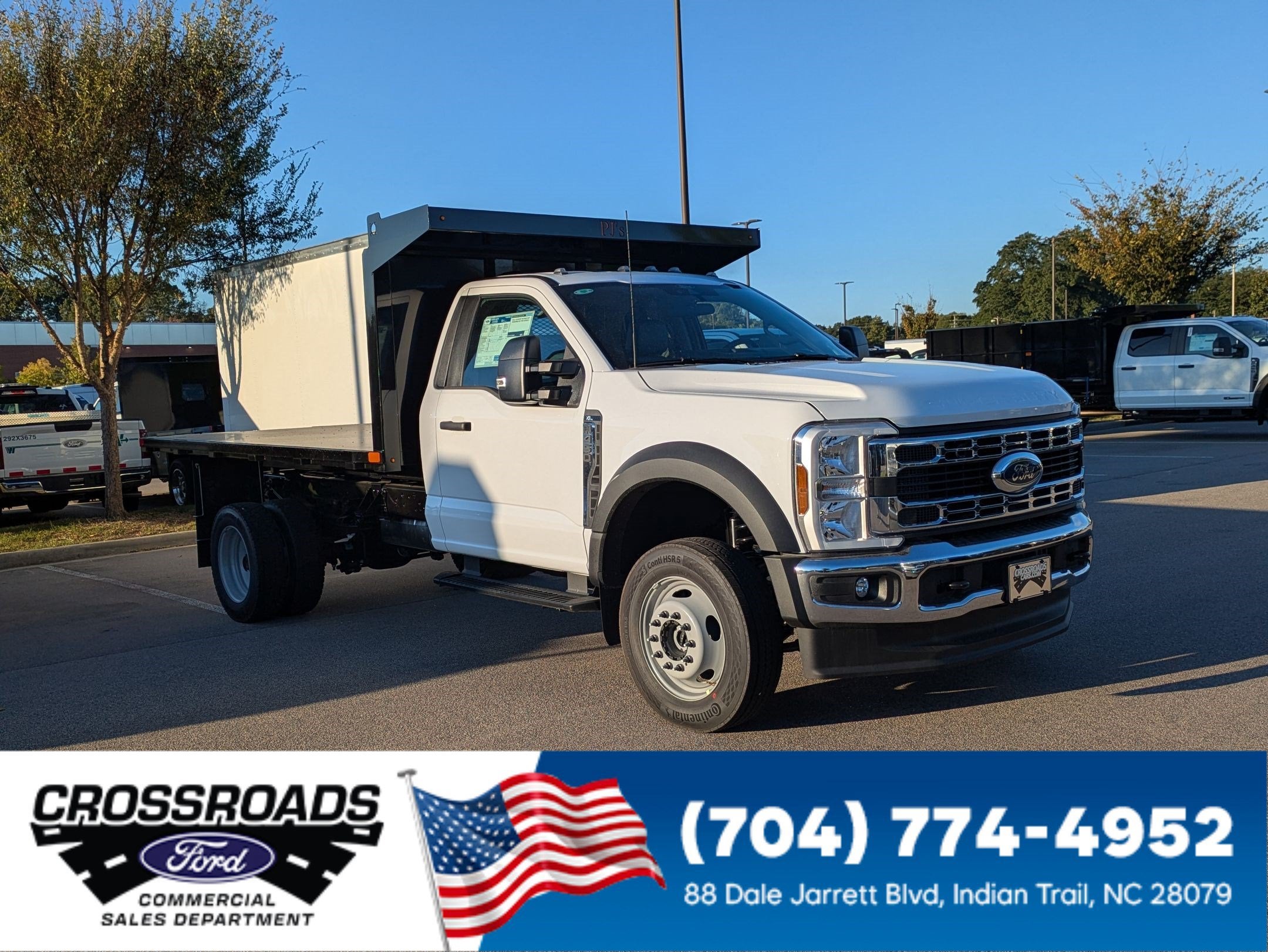 2026 Ford Super Duty F-450 DRW XL PJs 12ft Flatbed Dump