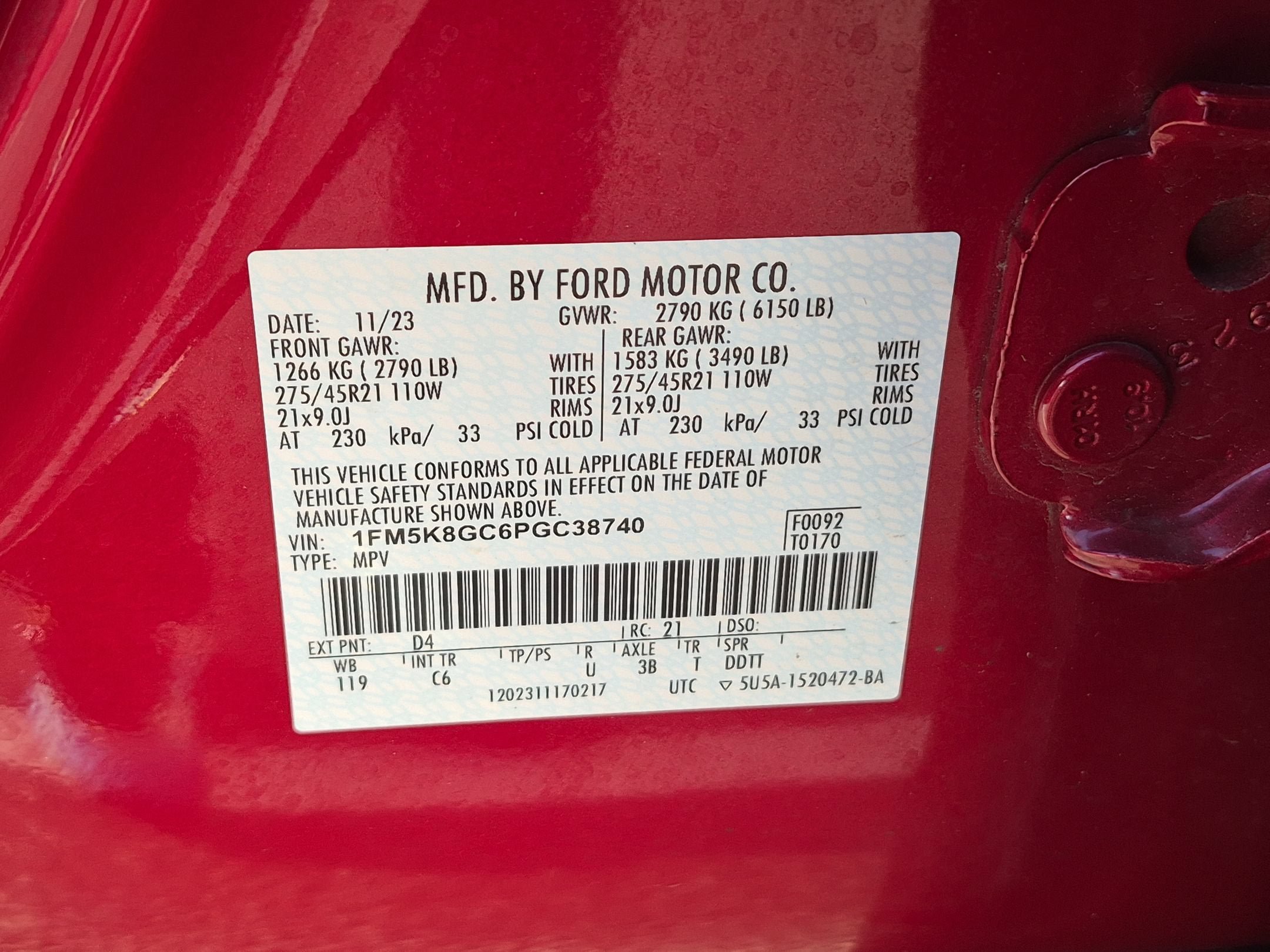2023 Ford Explorer ST