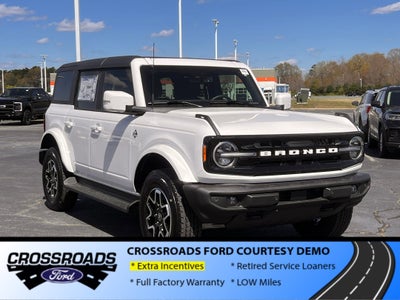 2025 Ford Bronco Outer Banks - Crossroads Courtesy Demo