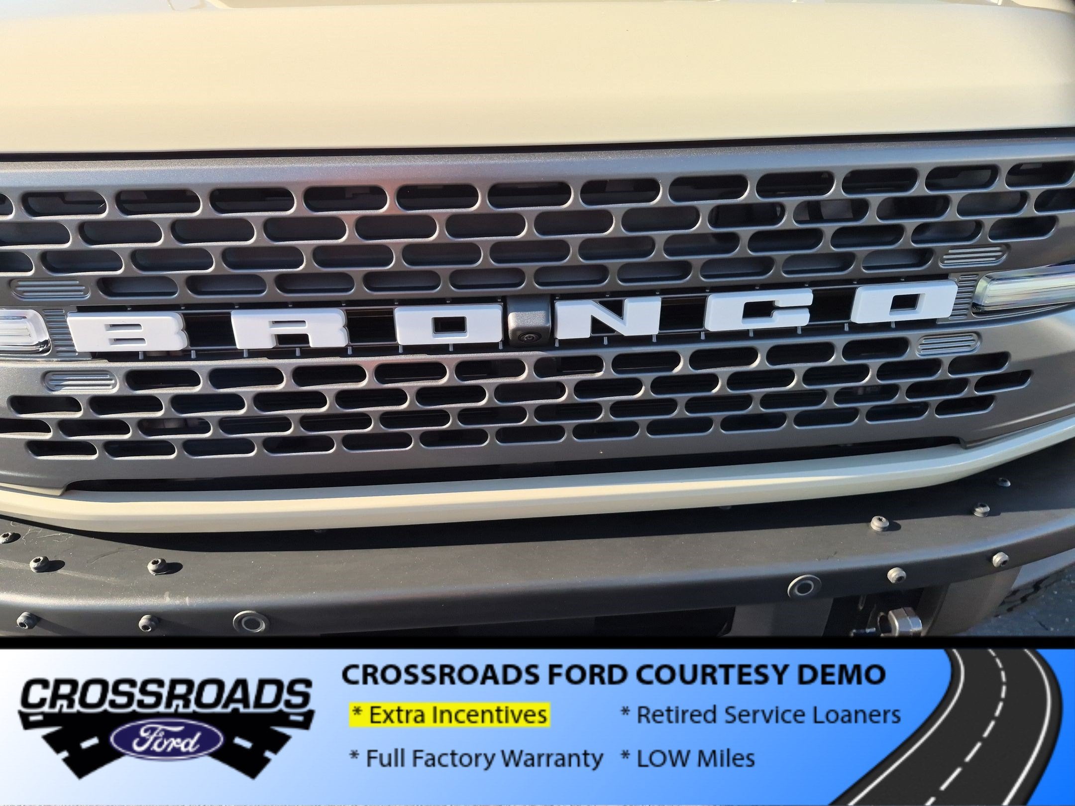 2026 Ford Bronco Badlands - Crossroads Courtesy Demo