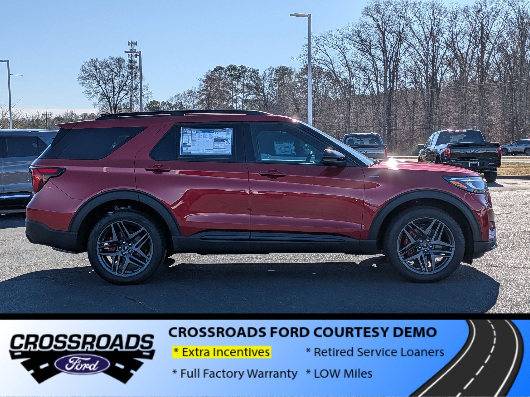 2025 Ford Explorer ST-Line - Crossroads Courtesy Demo