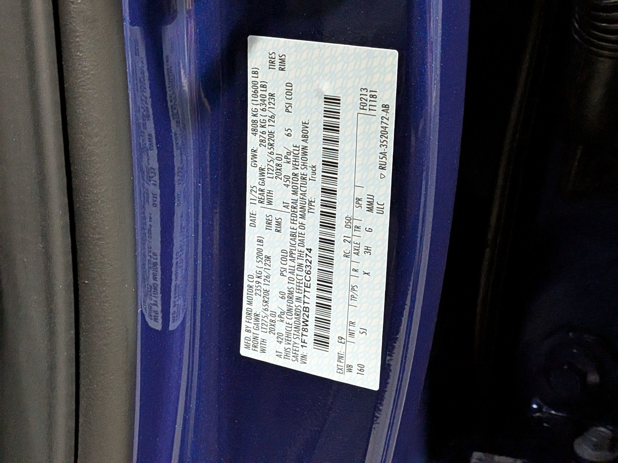 2026 Ford Super Duty F-250 SRW LARIAT