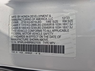 2024 Honda Odyssey EX-L