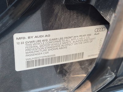 2023 Audi S3 Premium Plus