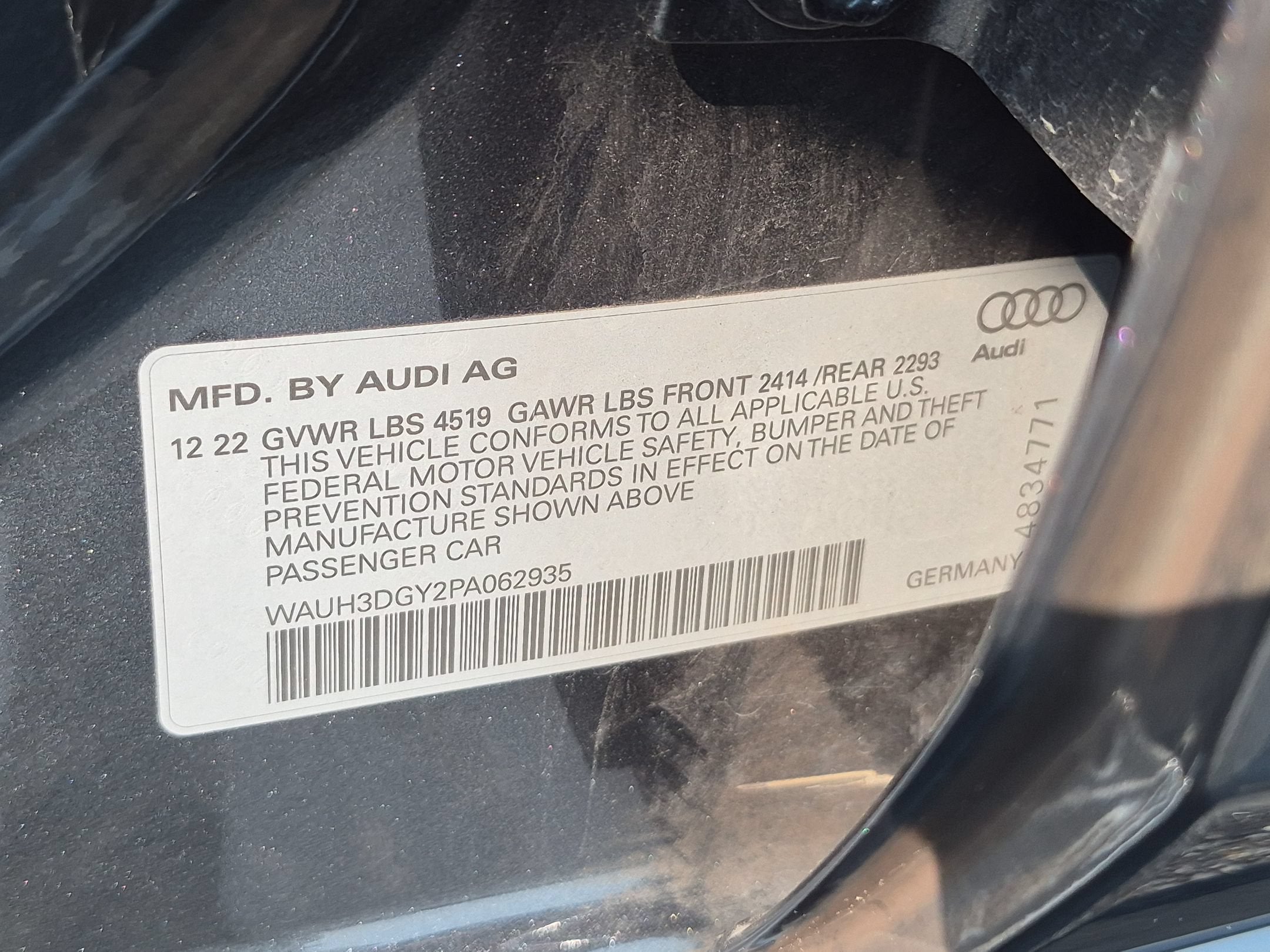 2023 Audi S3 Premium Plus
