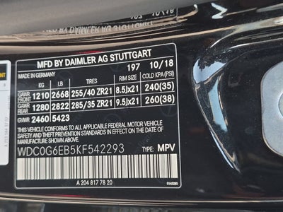 2019 Mercedes-Benz GLC AMG® GLC 43