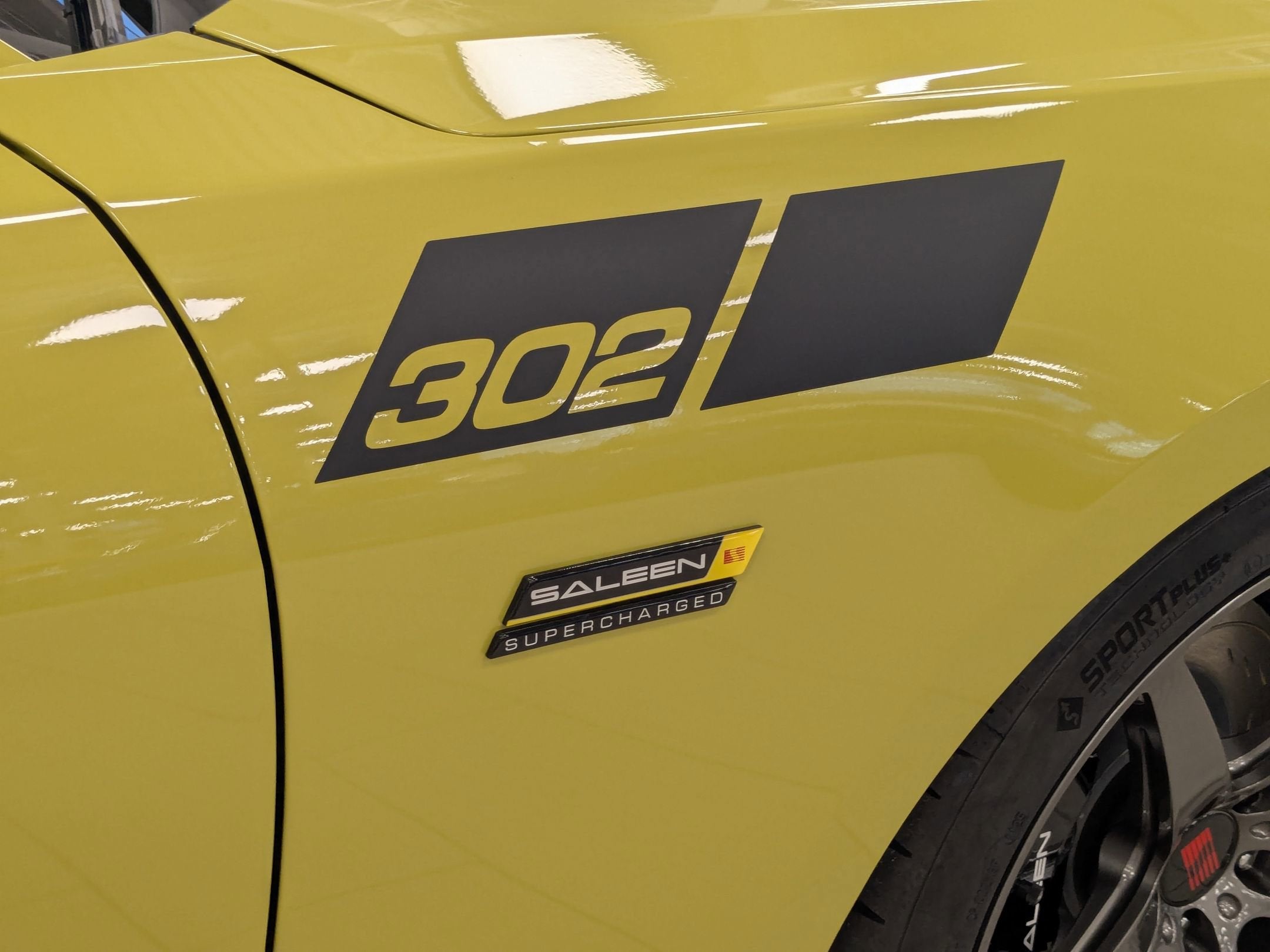2025 Ford Mustang Saleen Yellow Label Supercharged