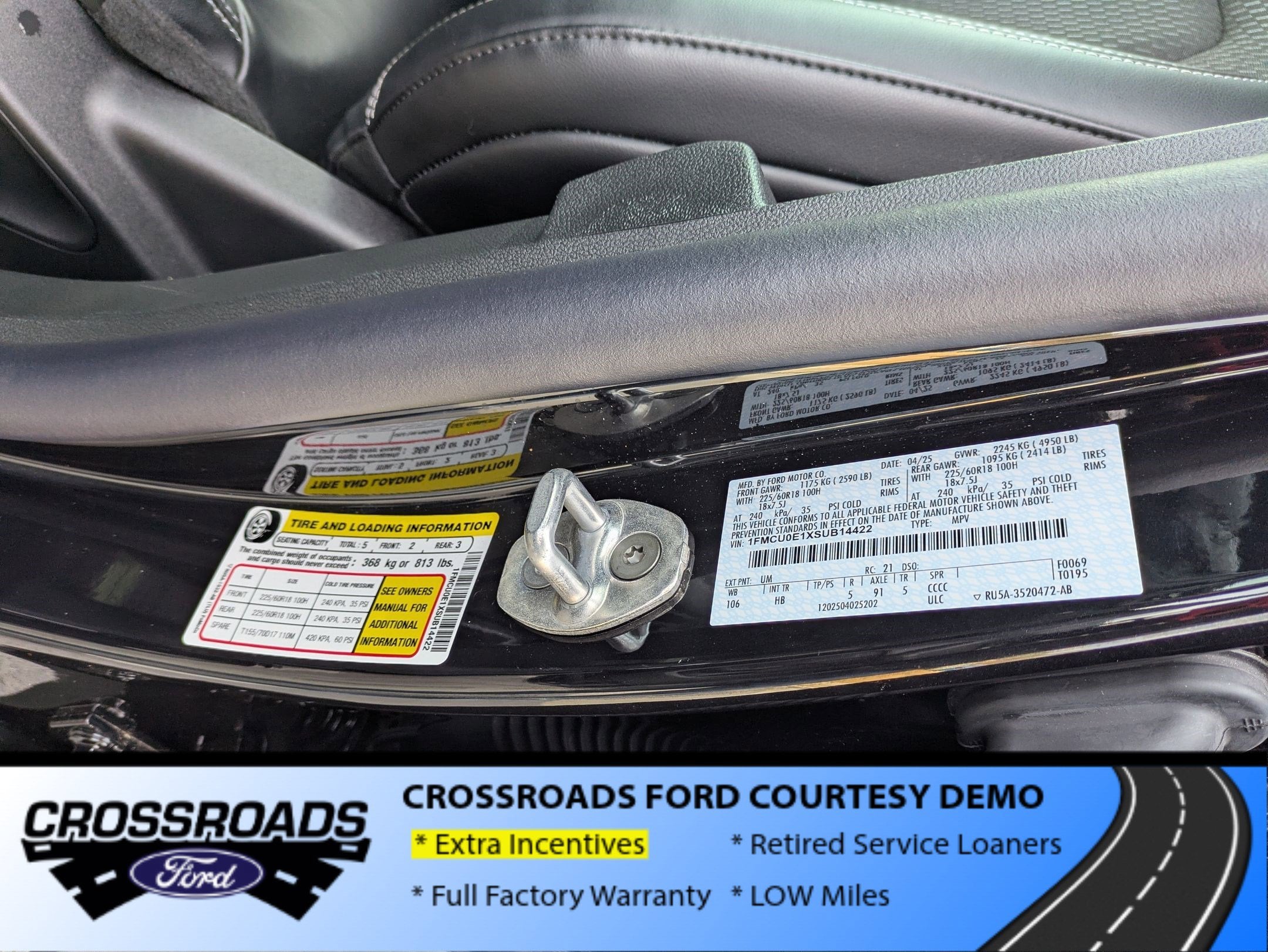 2025 Ford Escape PHEV - Crossroads Courtesy Demo