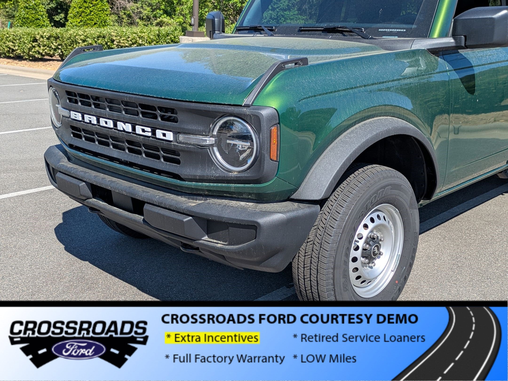 2025 Ford Bronco Base - Crossroads Courtesy Demo
