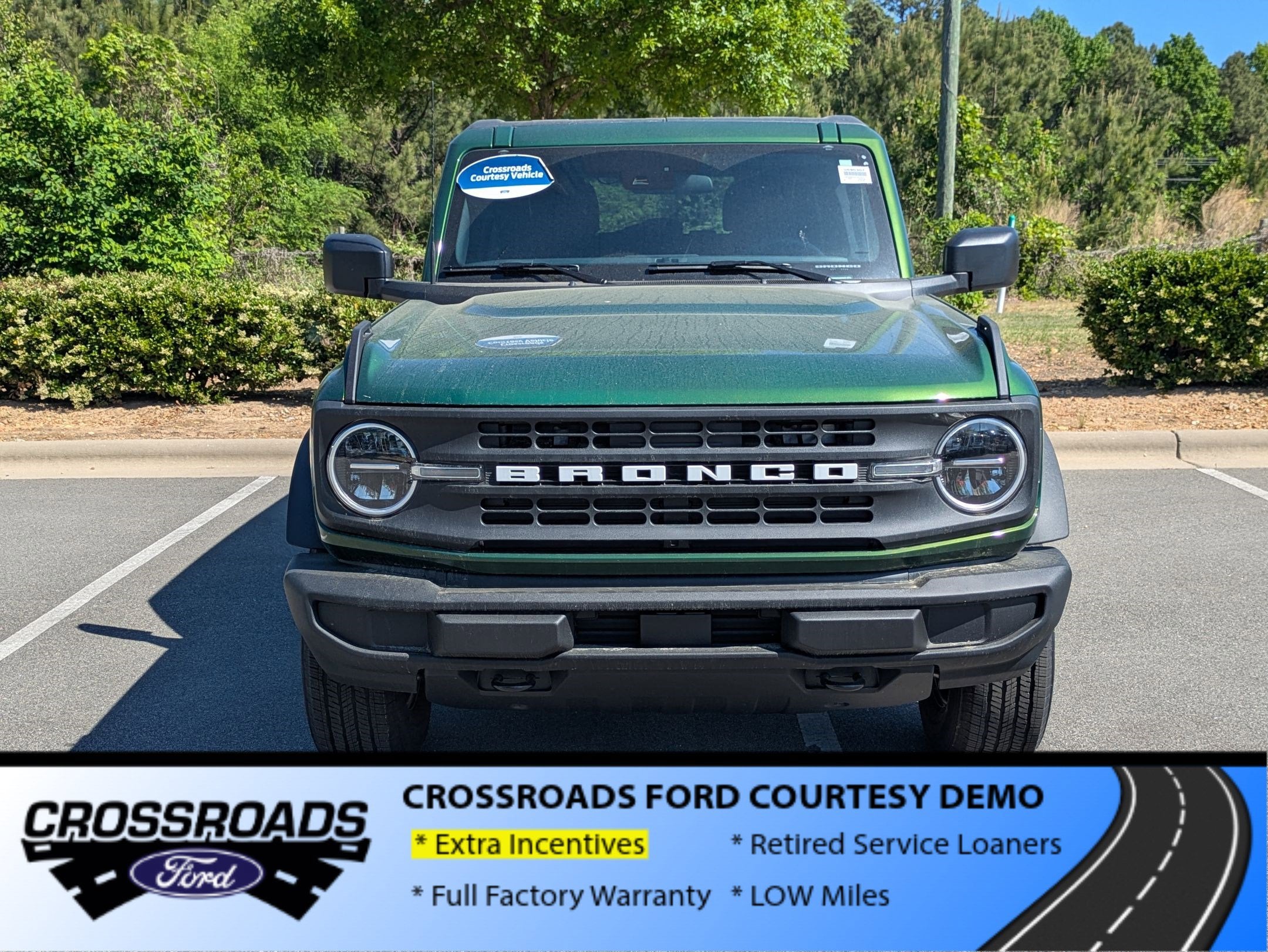 2025 Ford Bronco Base - Crossroads Courtesy Demo