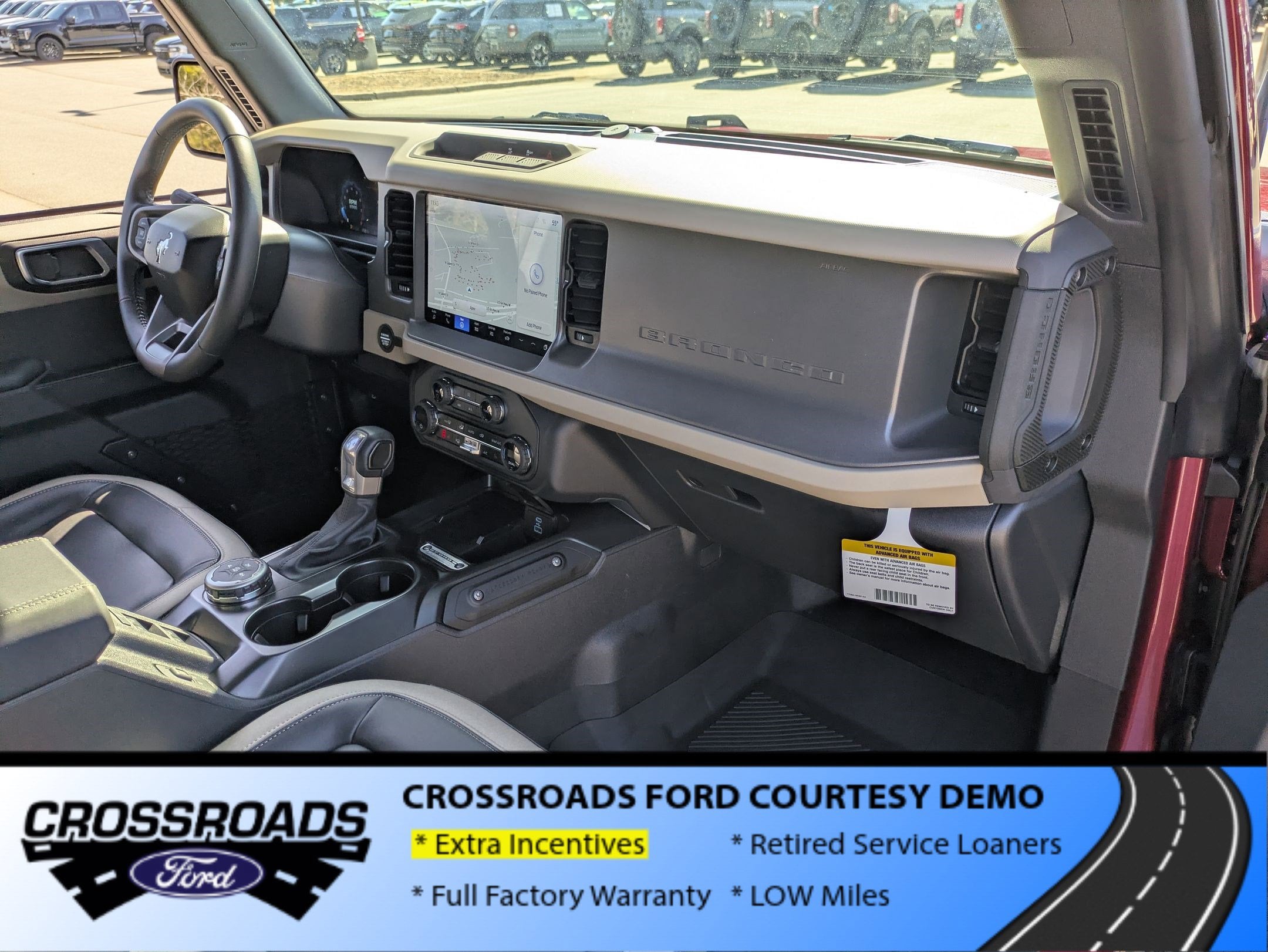 2025 Ford Bronco Big Bend - Crossroads Courtesy Demo