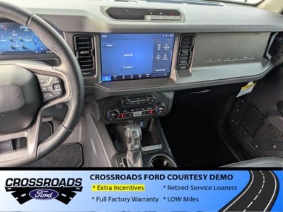 2025 Ford Bronco Big Bend - Crossroads Courtesy Demo