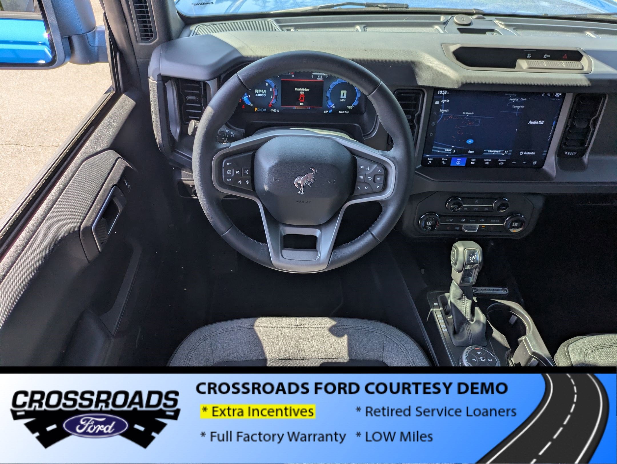 2025 Ford Bronco Big Bend - Crossroads Courtesy Demo