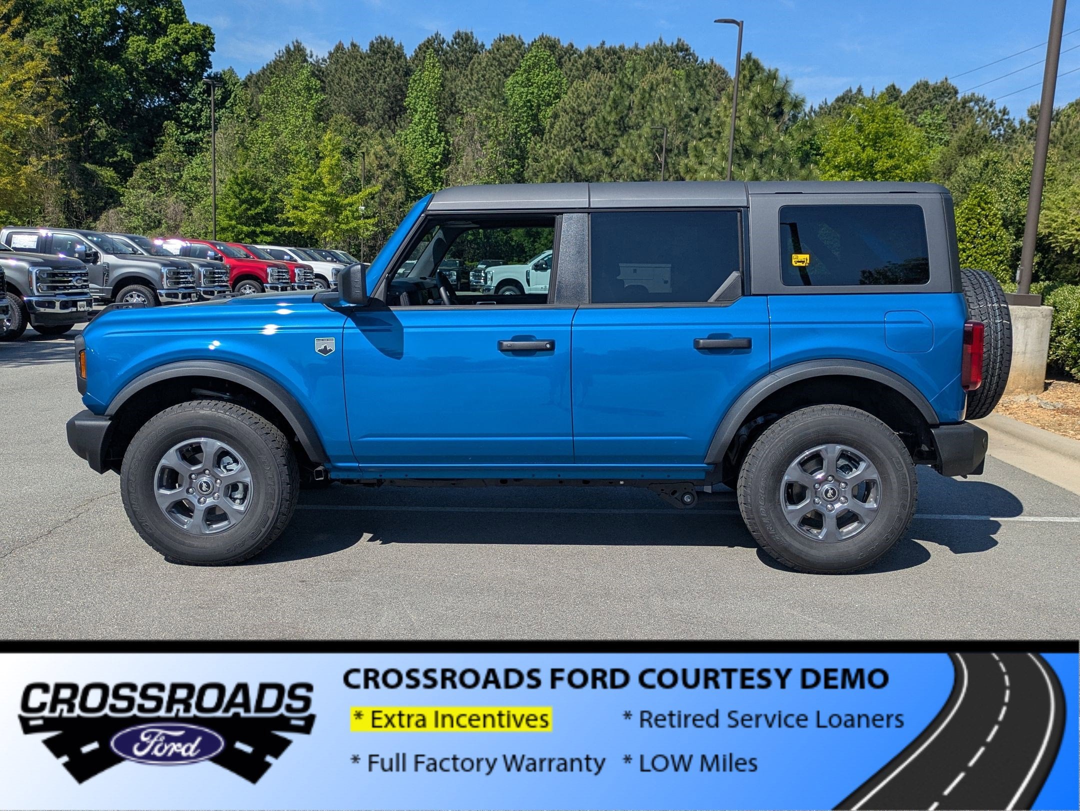 2025 Ford Bronco Big Bend - Crossroads Courtesy Demo