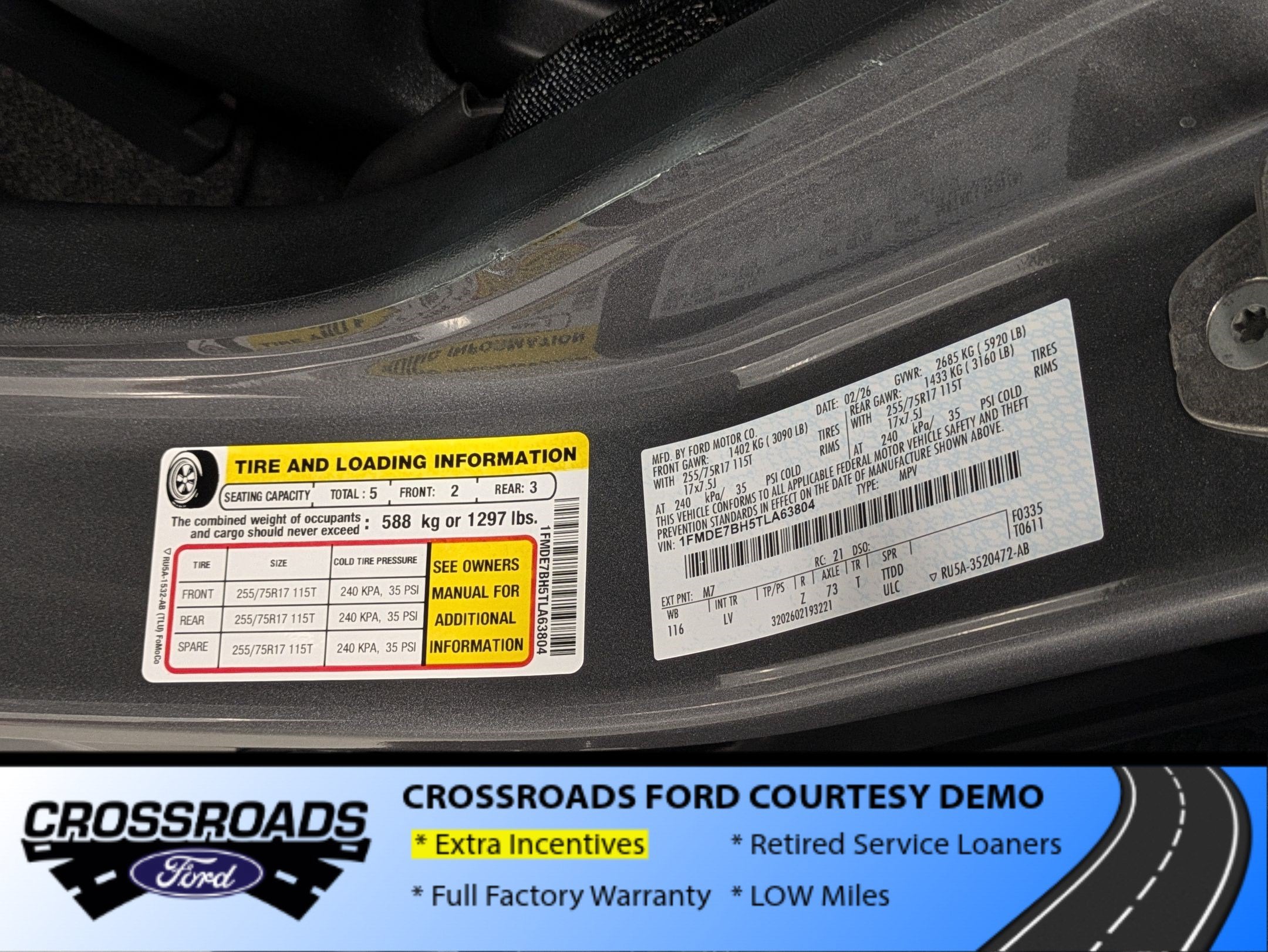 2026 Ford Bronco Big Bend - Crossroads Courtesy Demo