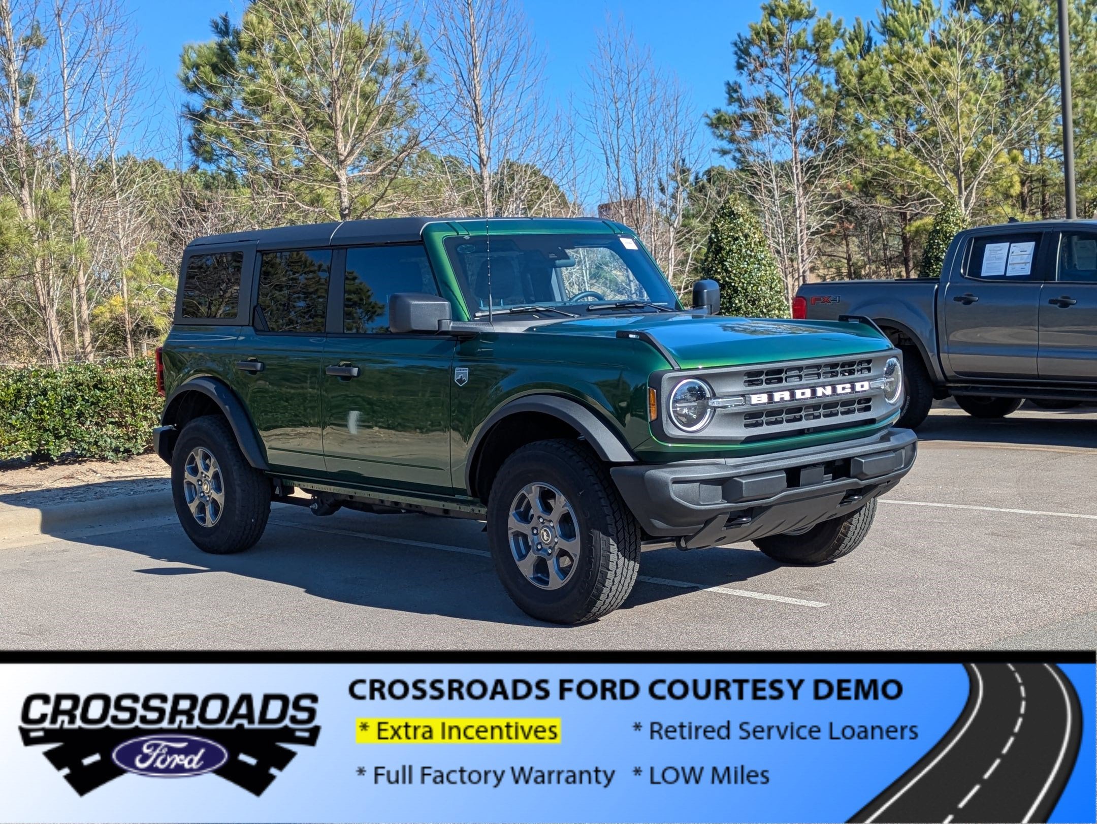 2025 Ford Bronco Big Bend - Crossroads Courtesy Demo