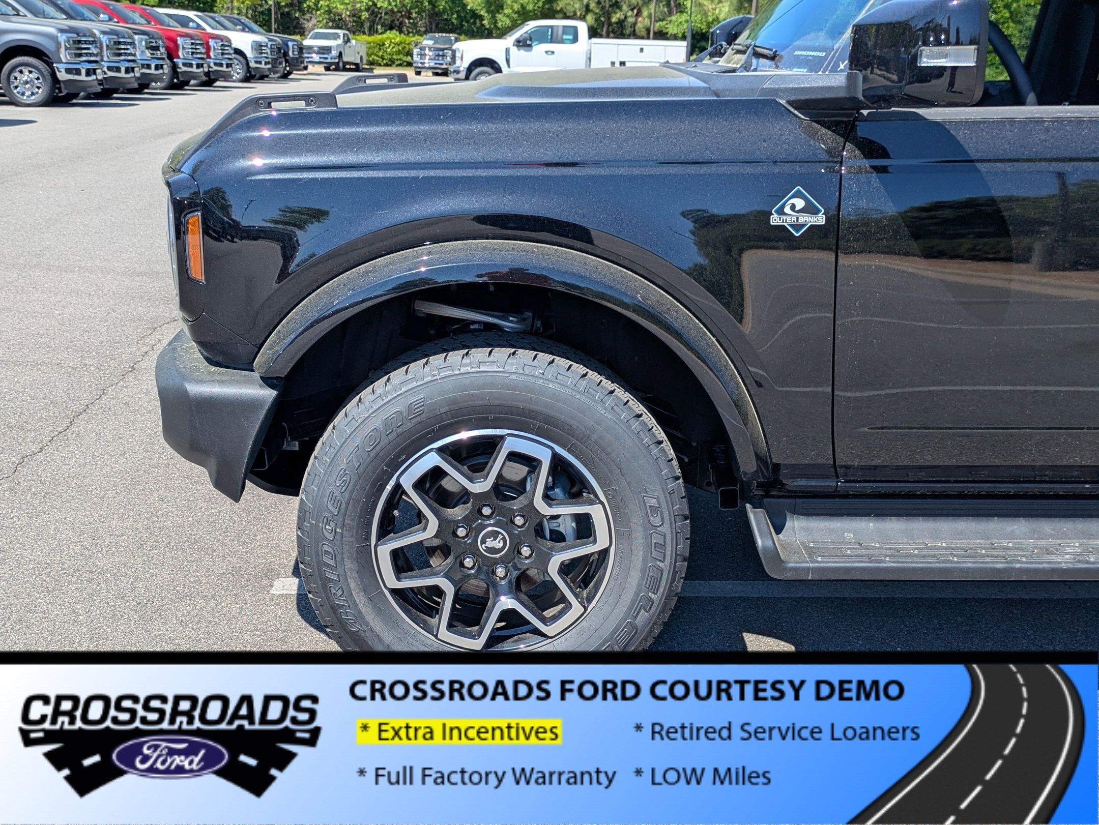 2025 Ford Bronco Outer Banks - Crossroads Courtesy Demo