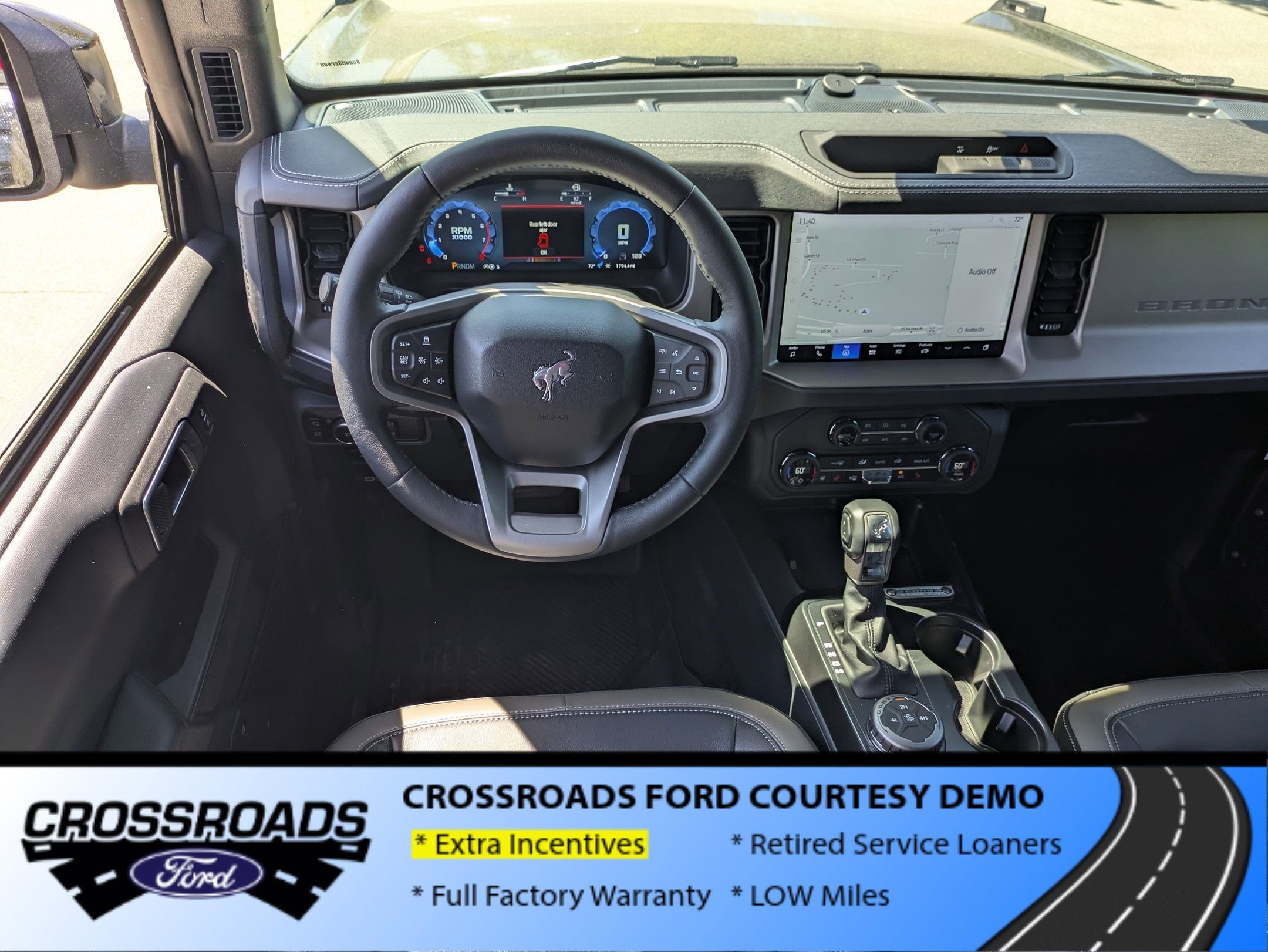 2025 Ford Bronco Outer Banks - Crossroads Courtesy Demo