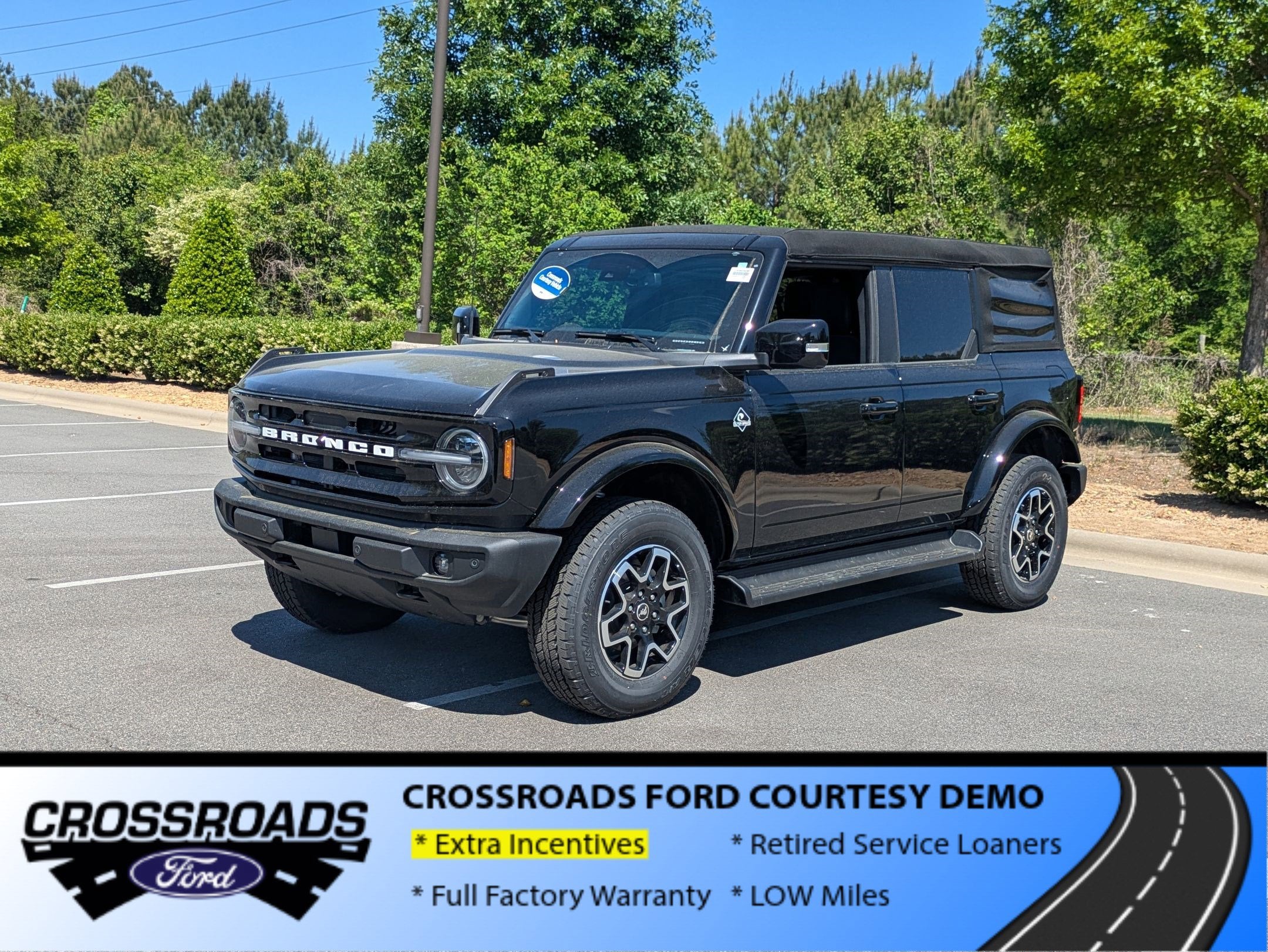 2025 Ford Bronco Outer Banks - Crossroads Courtesy Demo