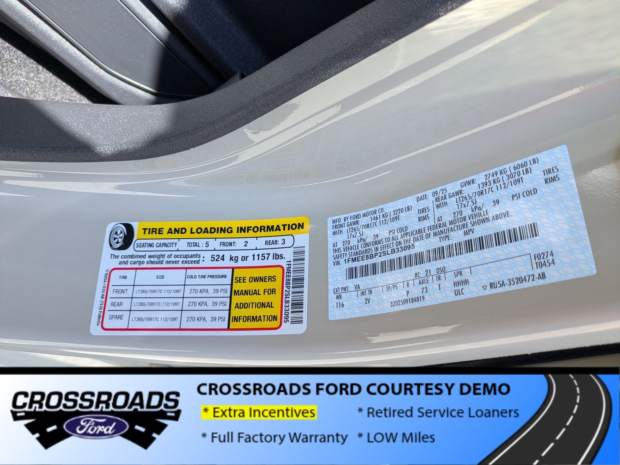 2025 Ford Bronco Outer Banks - Crossroads Courtesy Demo