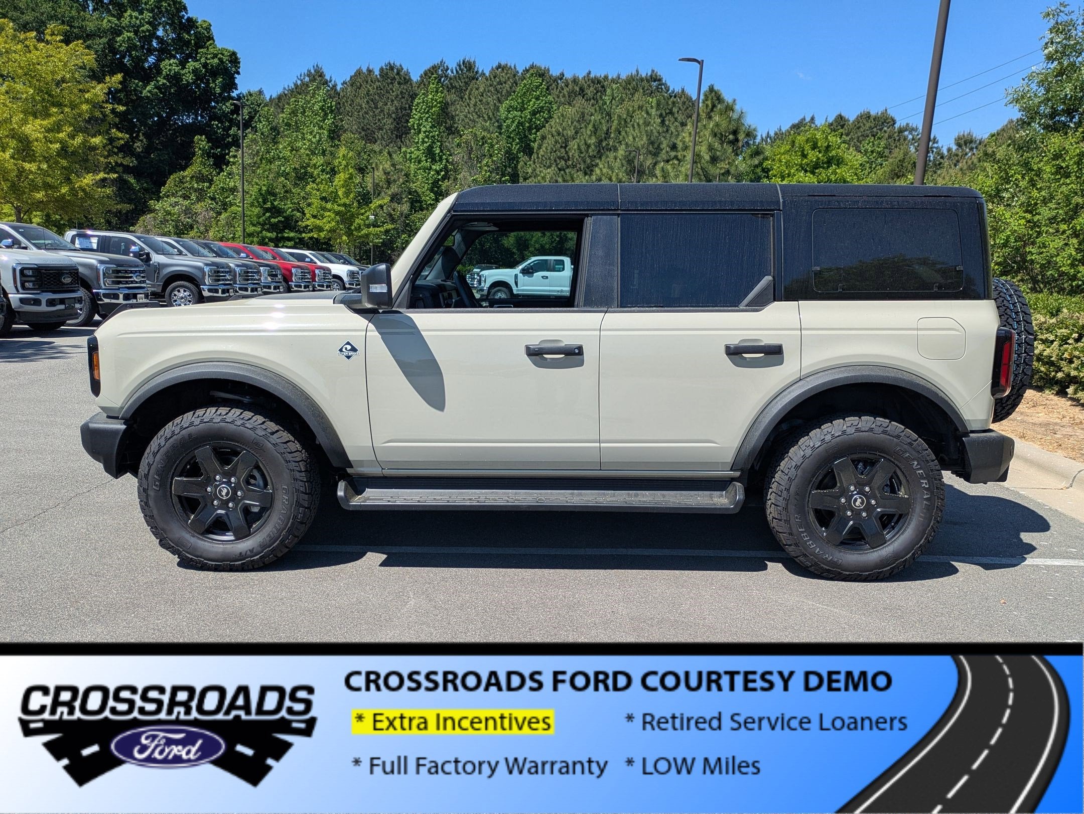 2025 Ford Bronco Outer Banks - Crossroads Courtesy Demo