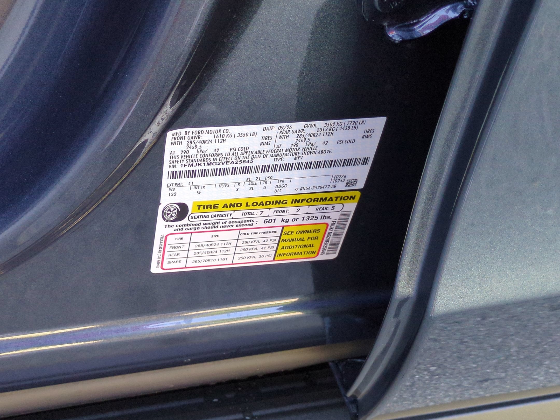 2027 Ford Expedition Max Platinum