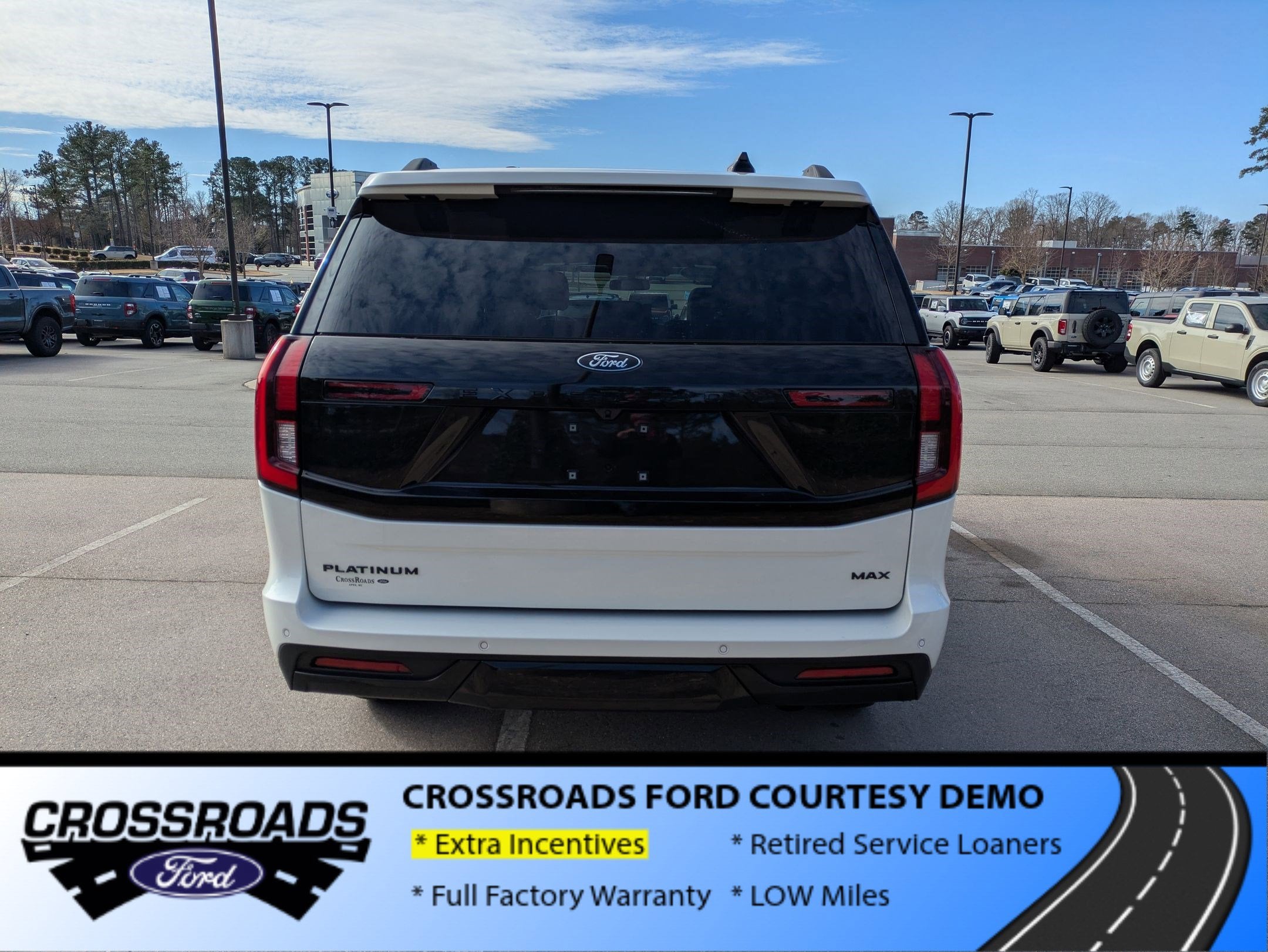 2025 Ford Expedition Max Platinum - Crossroads Courtesy Demo