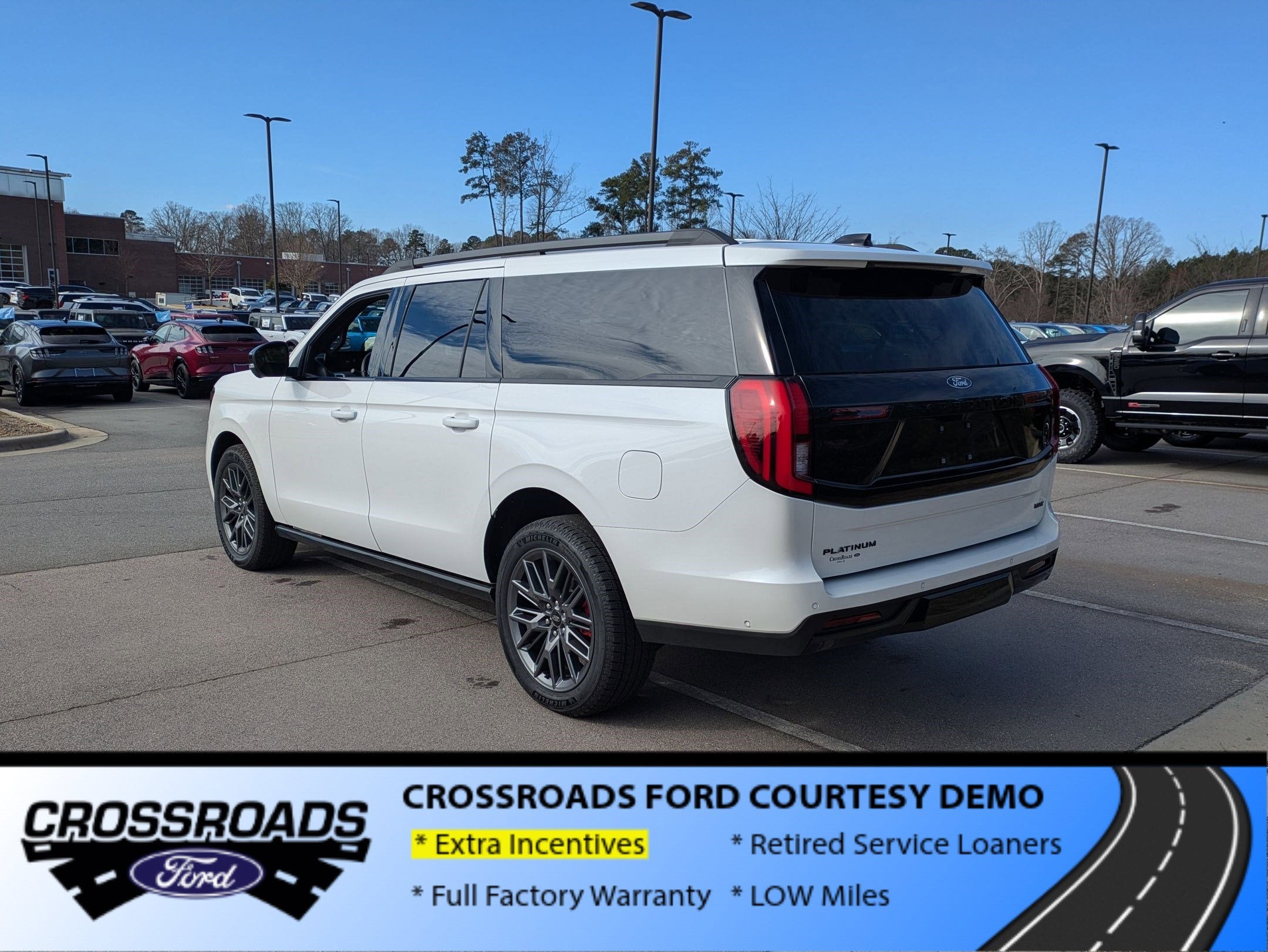2025 Ford Expedition Max Platinum - Crossroads Courtesy Demo