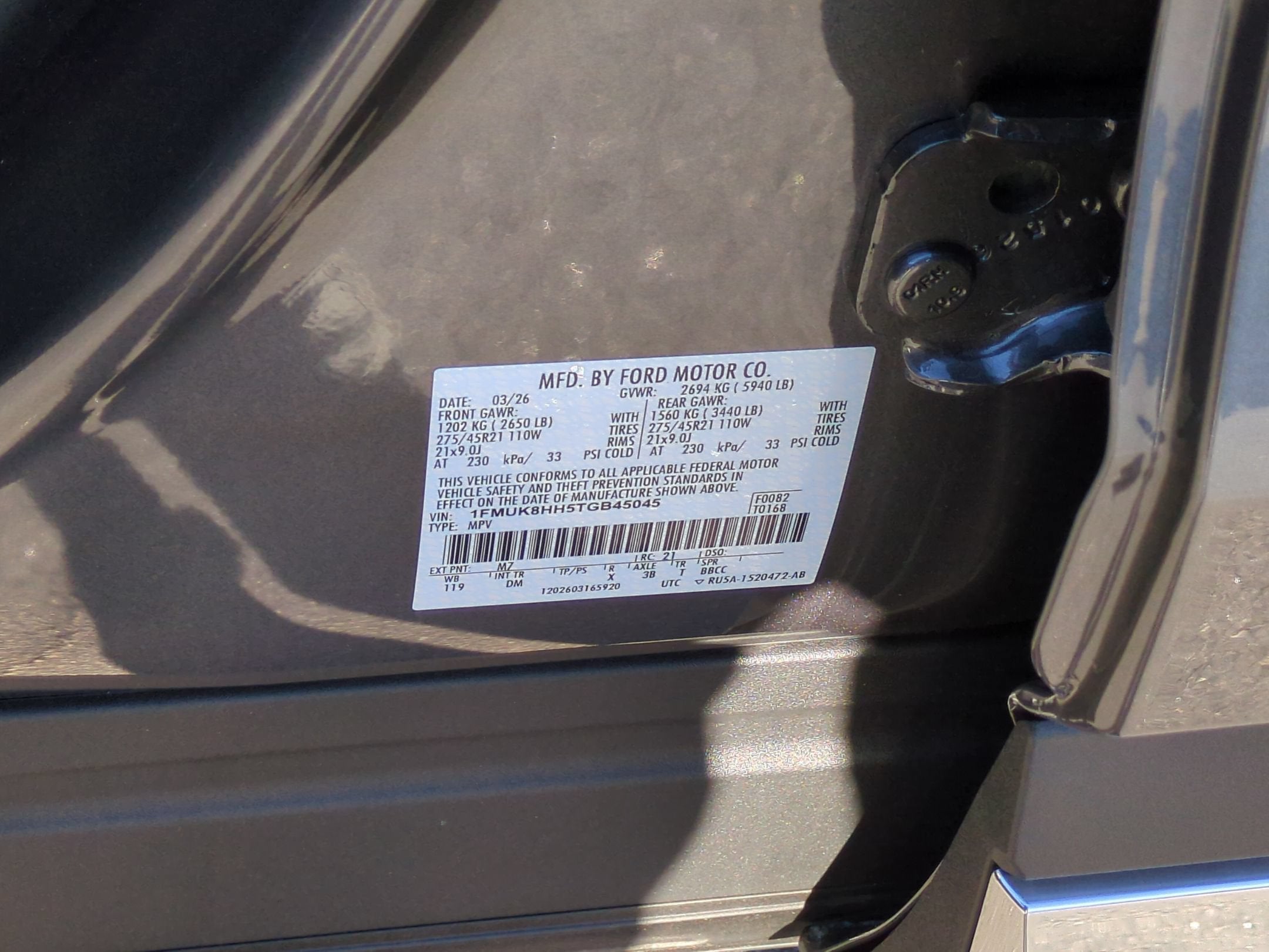 2026 Ford Explorer Platinum