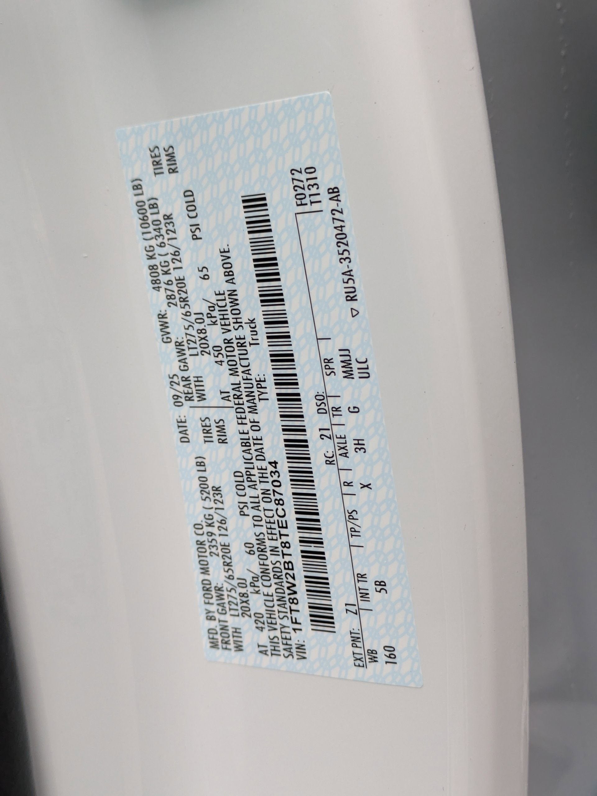 2026 Ford Super Duty F-250 SRW LARIAT