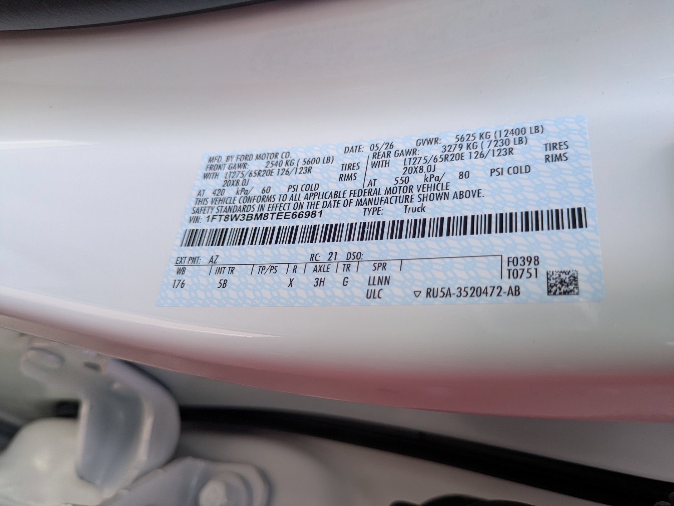 2026 Ford Super Duty F-350 SRW LARIAT
