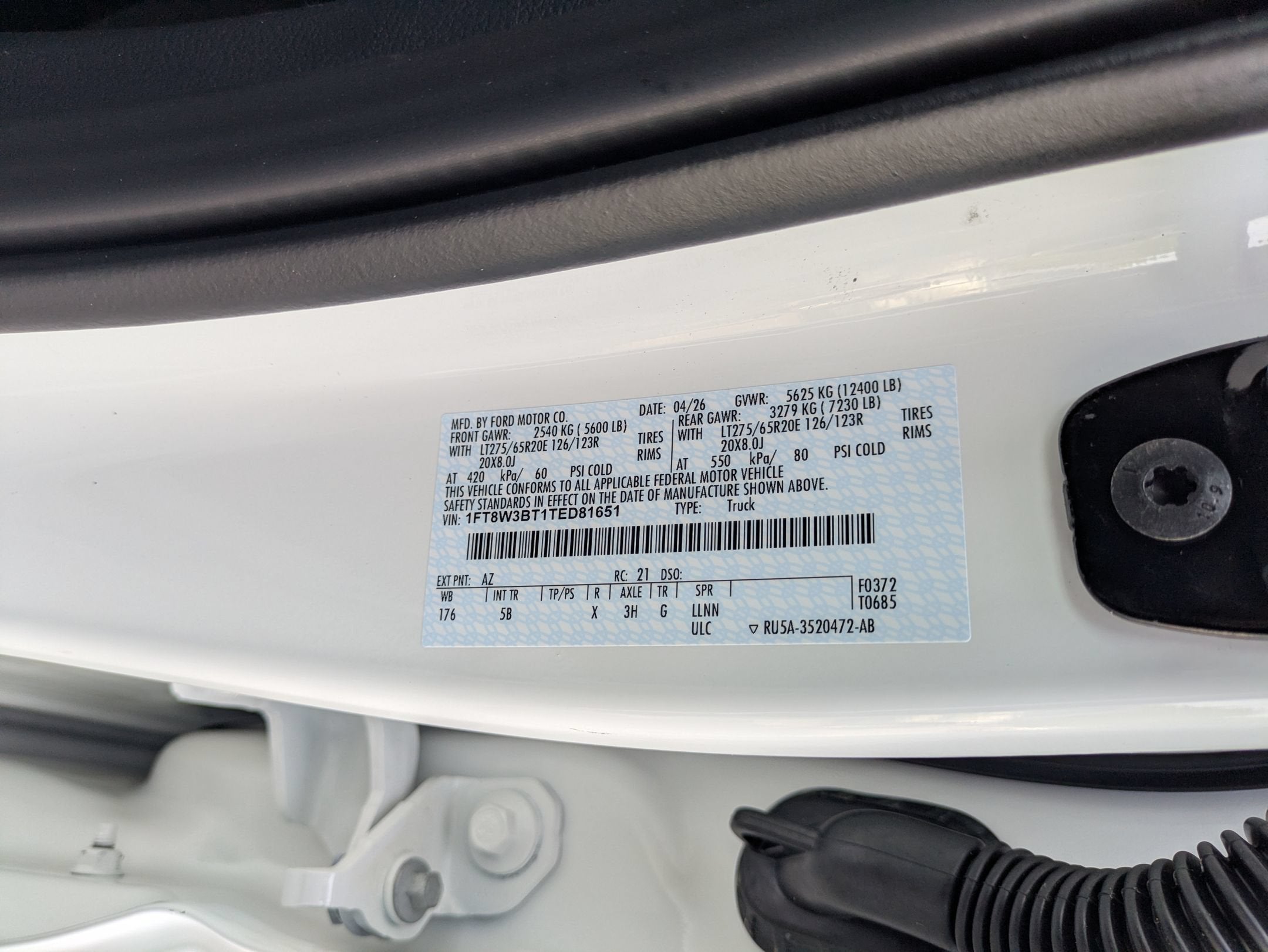 2026 Ford Super Duty F-350 SRW LARIAT