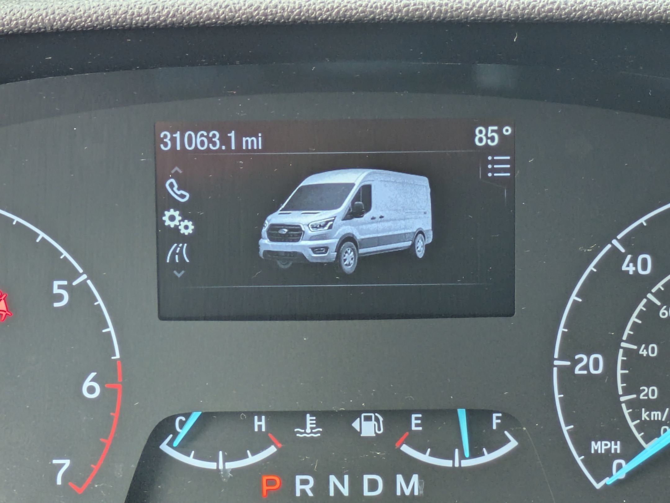 2023 Ford Transit Cargo Van T-250 148" EL Hi Rf 9070 GVWR RWD