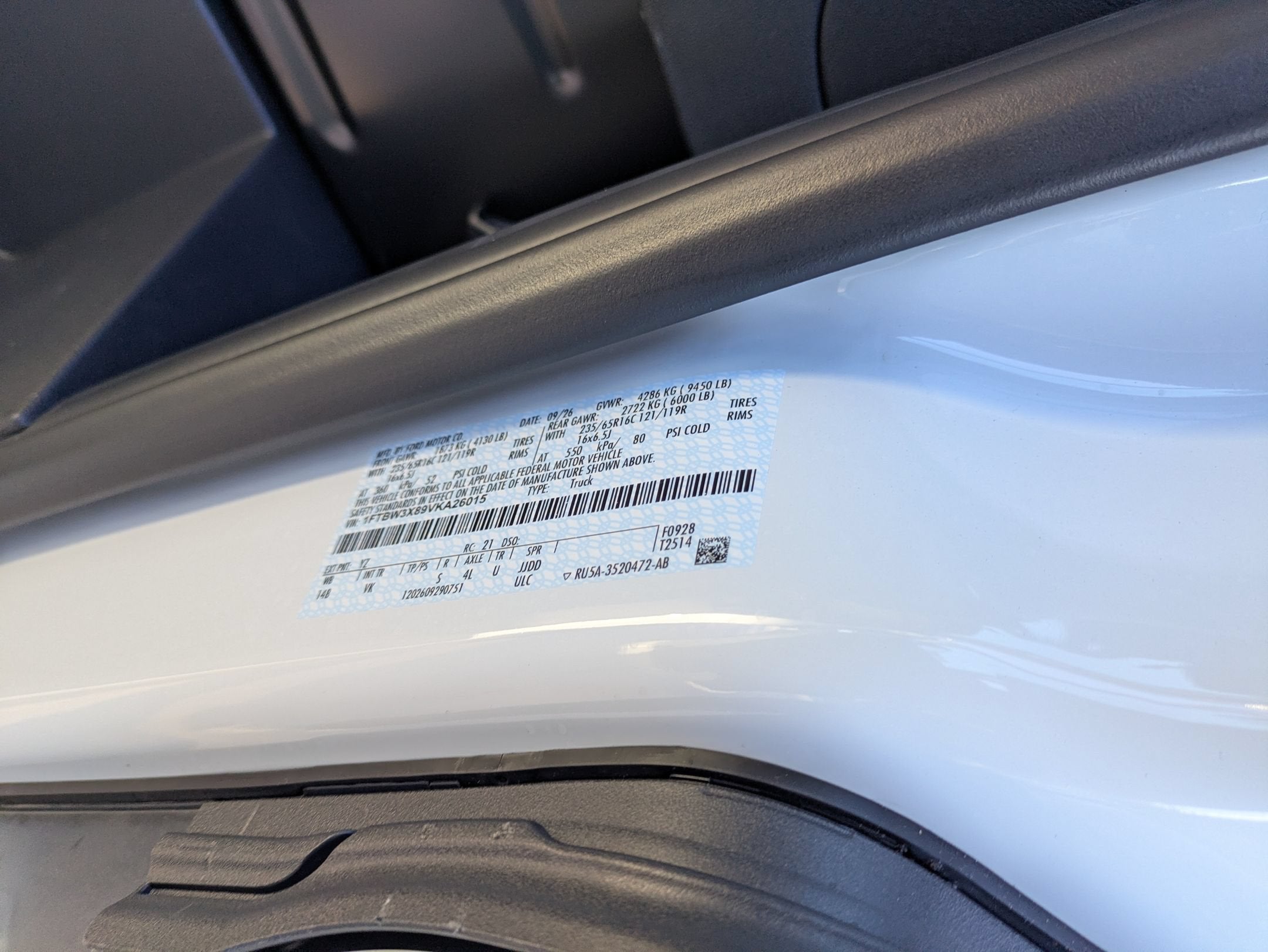 2027 Ford Transit Cargo Van Base